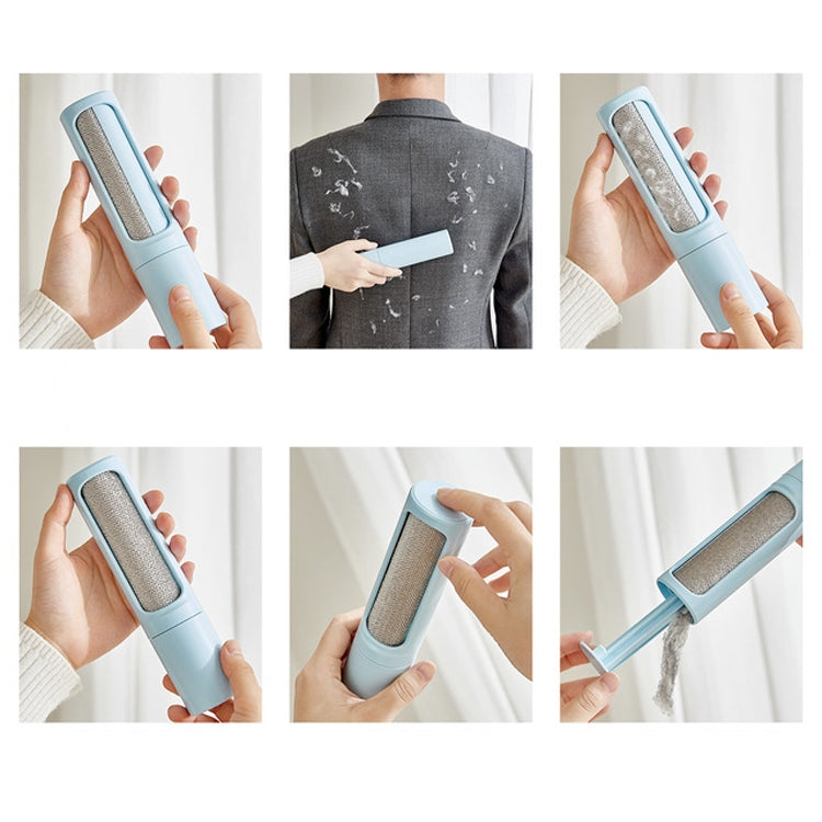 Portable Mini Electrostatic Hair Remover Rotary Cylinder Clothing Hair Removal Brush