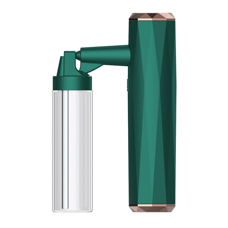 Household Portable Handheld Nano Spray Instrument High Pressure Atomizing Humidifier(Dark Green)