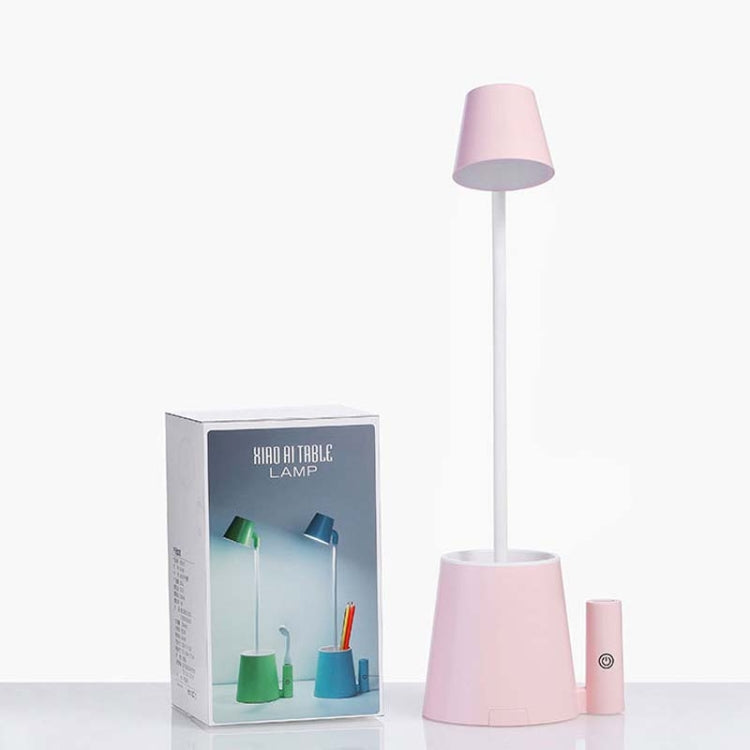 XA-08 Home Office Multifunctional USB Night Reading Eye Protection LED Desk Lamp(Pink)