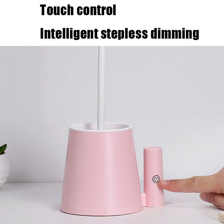 XA-08 Home Office Multifunctional USB Night Reading Eye Protection LED Desk Lamp(Pink)