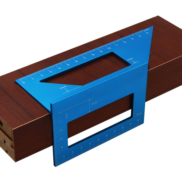 Woodworking T-Shaped Marking Gauge Multi-Function Square Aluminum Alloy Scribe