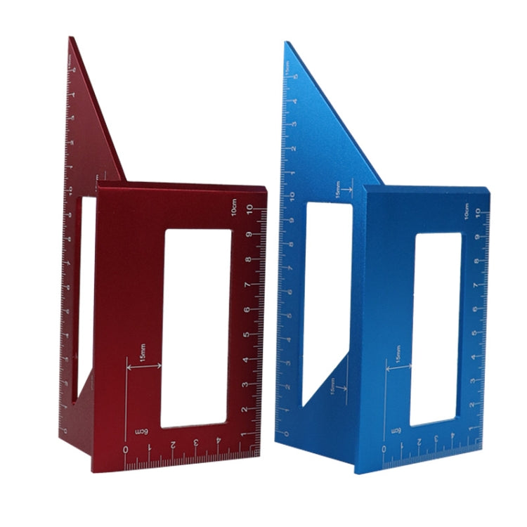 Woodworking T-Shaped Marking Gauge Multi-Function Square Aluminum Alloy Scribe