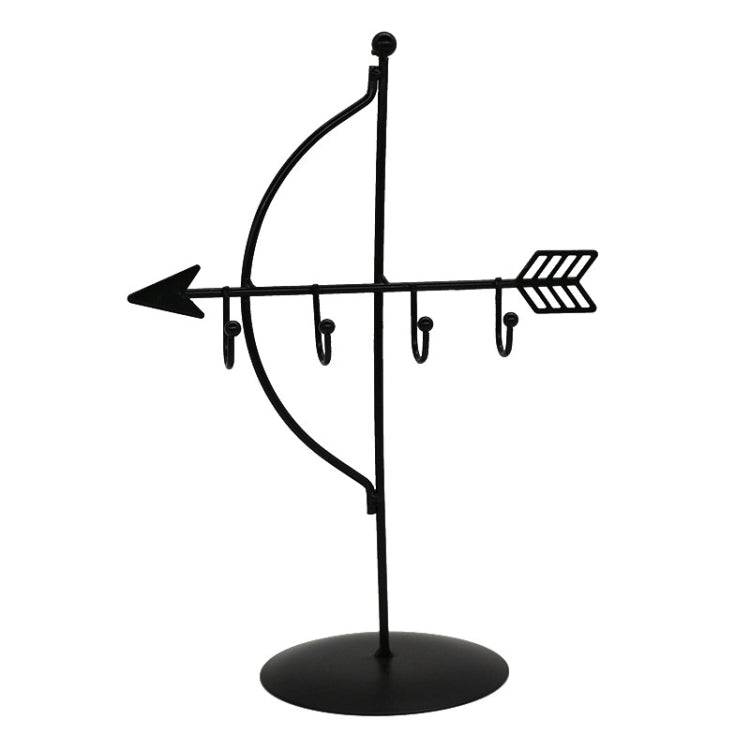2 PCS Metal Hook Jewelry Stand Desktop Jewelry Glasses Ring Storage Display Stand