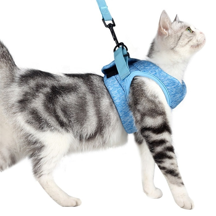 Cat Leash Pet Chest Harness Leash, Size: M