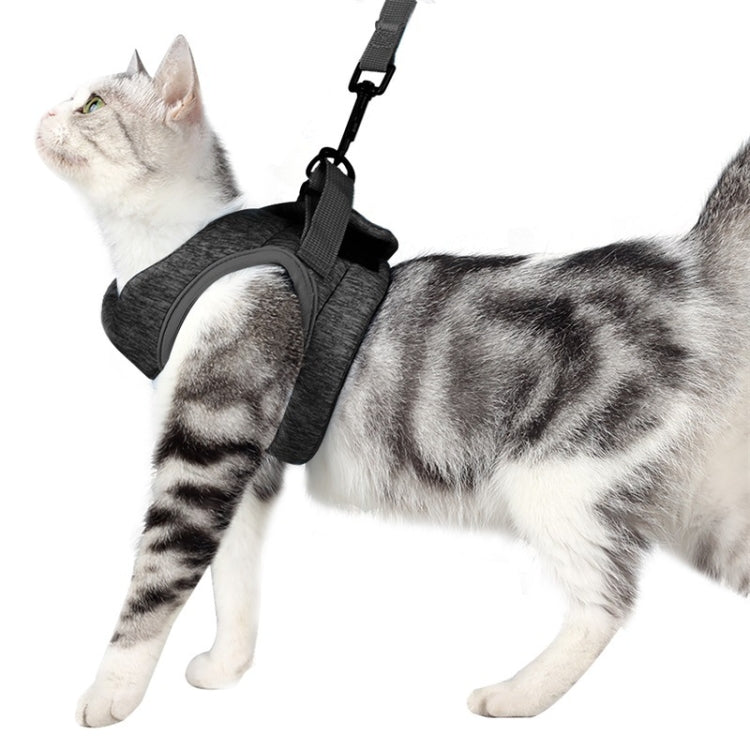 Cat Leash Pet Chest Harness Leash, Size: L
