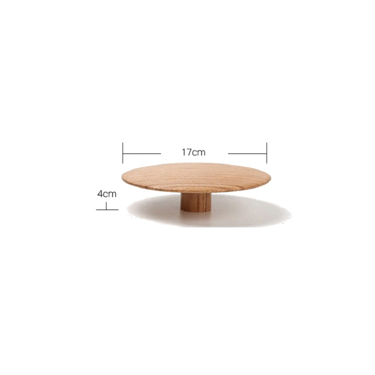 Solid Wood Mushroom Coat Hook Bedroom Porch Door Coat Hook , Size: L