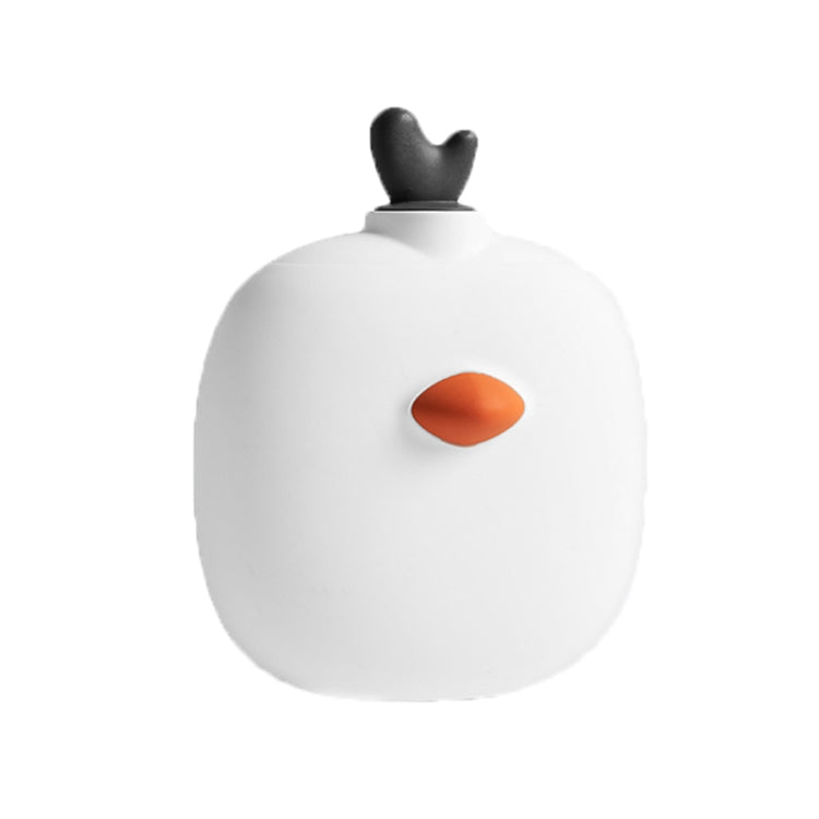 Silicone Hand Warmer Explosion-Proof & Leak-Proof Warm Water Bag(White Tangerine)