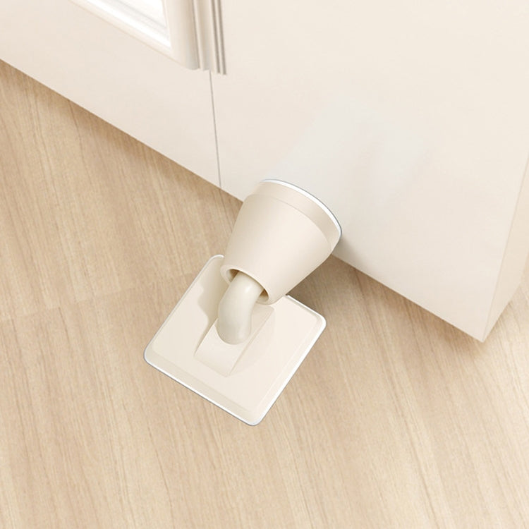 10 PCS Silicone free Perforated Door Stop Silent Anti-collision Suction Door Toilet Top