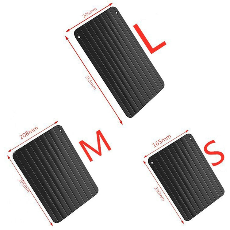 Thawing Plate Frozen Quick Thawing Plate Kitchen Tool Aluminum Alloy Thawing Plate, Specification: Small 2mm