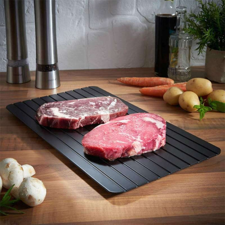 Thawing Plate Frozen Quick Thawing Plate Kitchen Tool Aluminum Alloy Thawing Plate, Specification: Small 3mm
