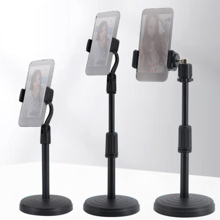 2 PCS Mobile Phone Multifunctional Live Broadcast Lifting Bracket Desktop Universal Bracket, Model: ZM-17C