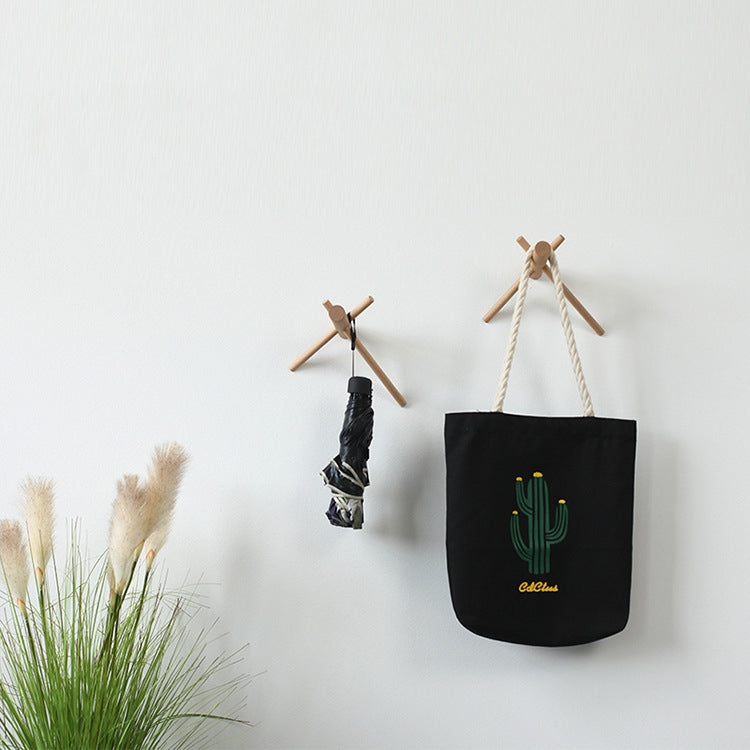 Solid Wood Hanger Wall Decoration Coat Hook Beech Hook
