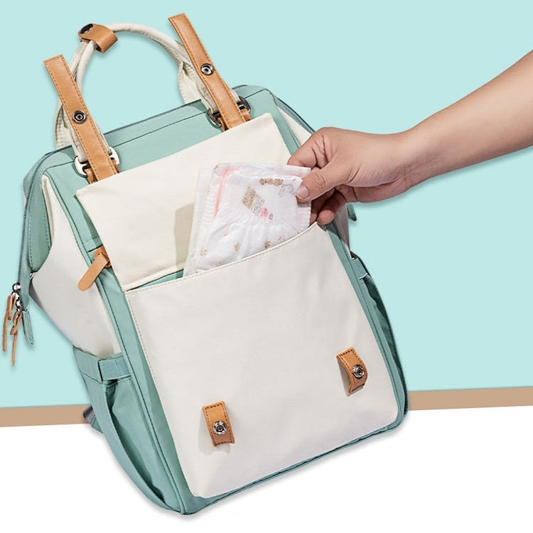 Portable Double-Shoulder Large-Capacity Mother And Baby Bag Diaper Bag, Size: One Size