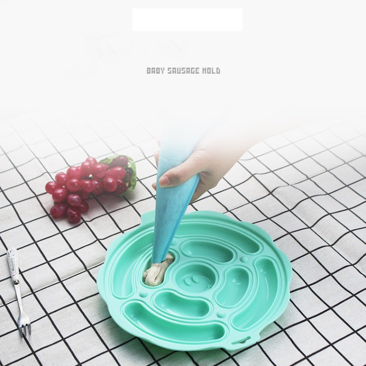 Food Grade Silicone Round Sausage Mold Baking Mold Homemade DIY Hot Dog Mold, Random Color Delivery