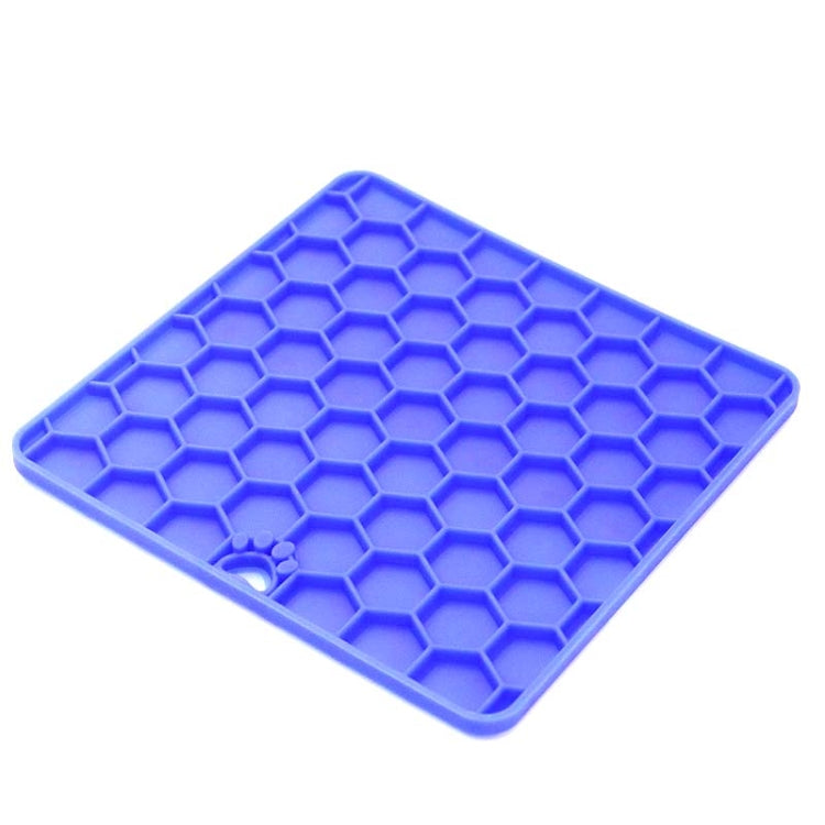 2 PCS Silicone Pet Supplies Sucker Slow Food Pad