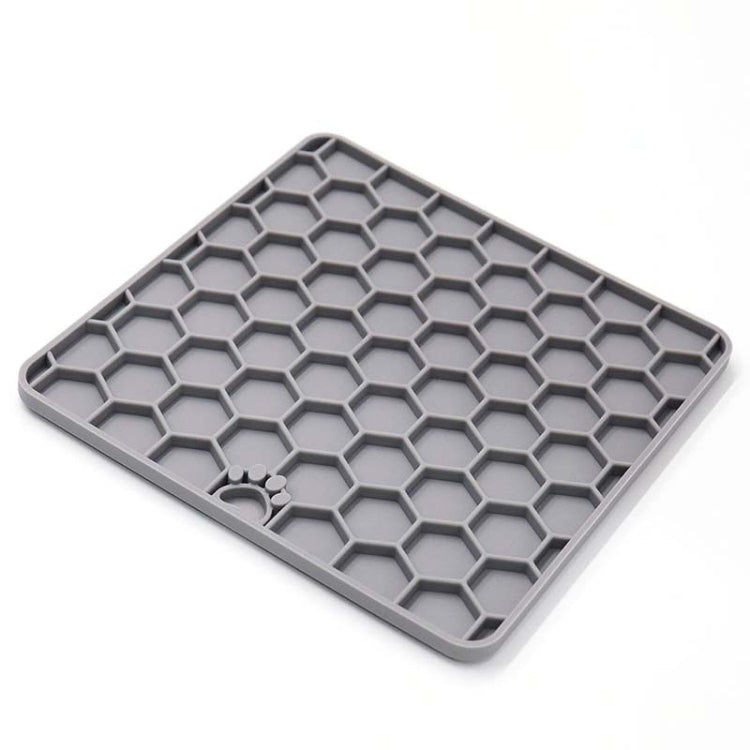 2 PCS Silicone Pet Supplies Sucker Slow Food Pad