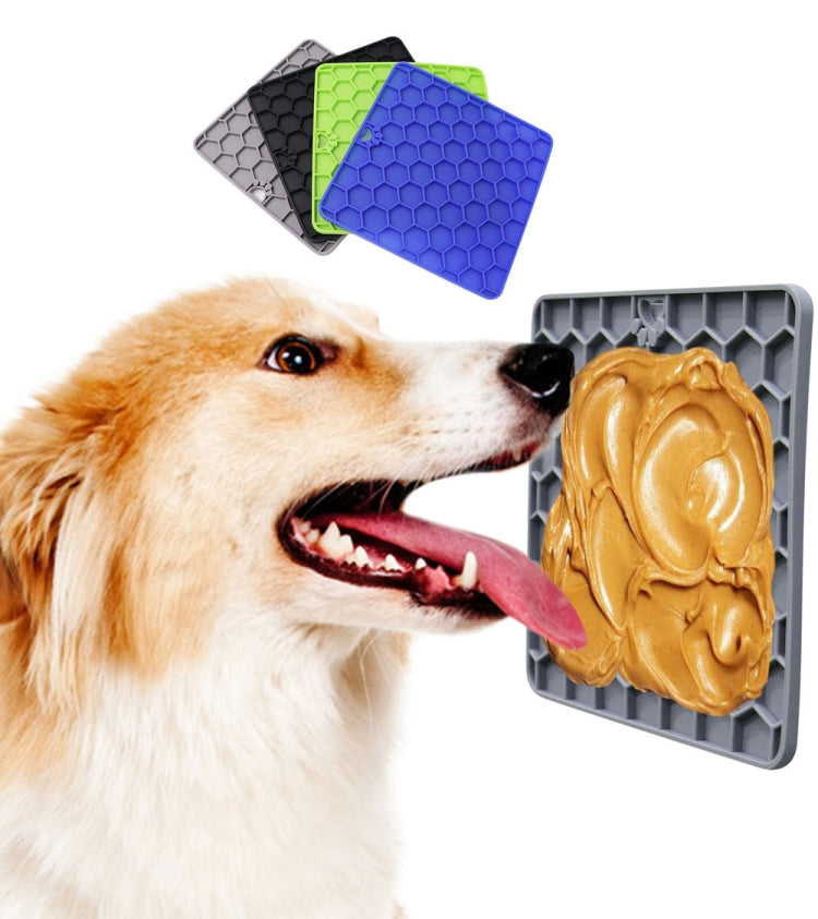 2 PCS Silicone Pet Supplies Sucker Slow Food Pad
