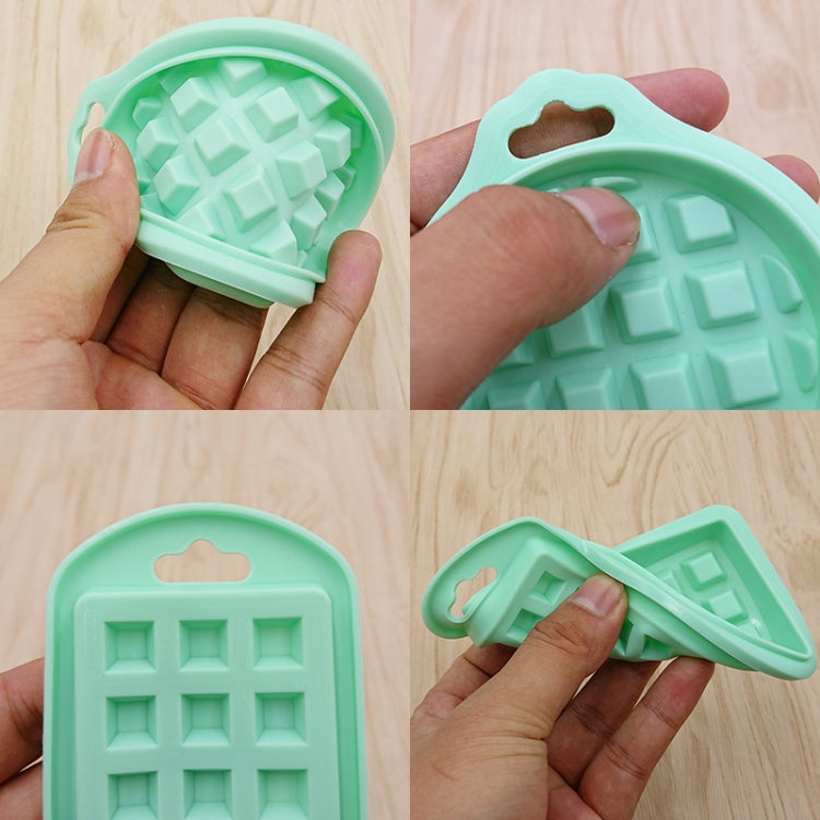 2 Sets Food Grade Silicone Waffle Mold Kitchen Cake Set Baking Supplies