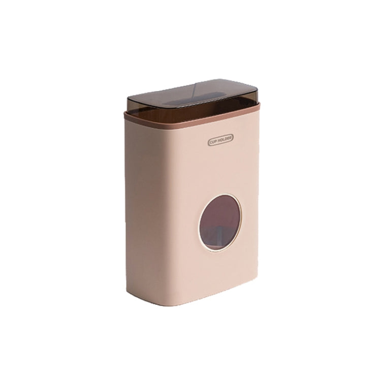 Household Free Punching Automatic Cup Remover Wall-Mounted Storage Box For Paper Cups