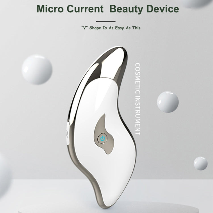 GSY001 Electric Scraping Instrument for Face Dredging Meridian and Tendon Pulling Beauty Instrument(White)