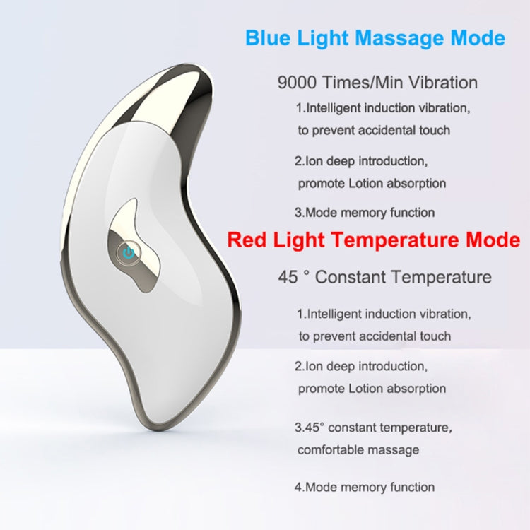 GSY001 Electric Scraping Instrument for Face Dredging Meridian and Tendon Pulling Beauty Instrument(White)