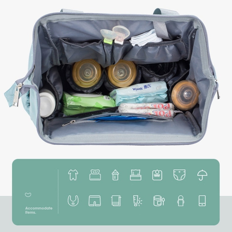 Multifunctional Large Capacity Double Shoulder Mother and Baby Bag