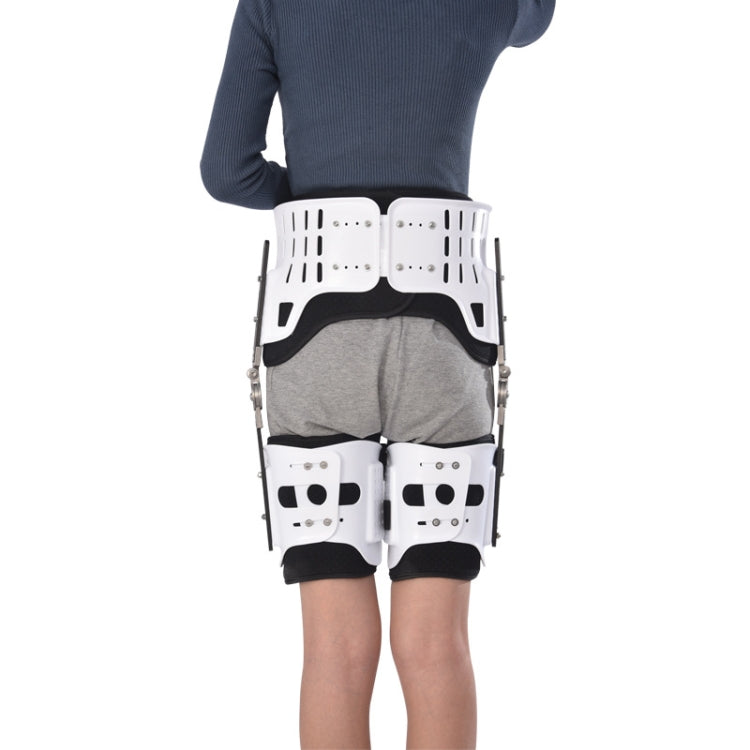 Hip Joint Paraplegia Fixation Brace Femoral Fracture Brace Double Legs, Specification: One Size