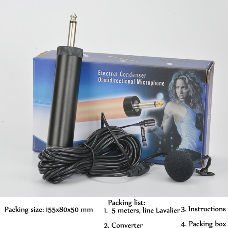 Wired Lavalier Microphone Teacher Lecture Loudspeaker