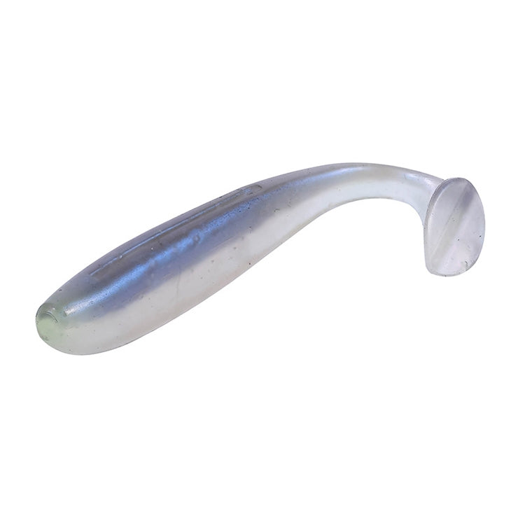 5 Set Simulated Fishing Lures Two-Color T-Tail Soft Lures Bionic Sea Fishing Lures, Colour: 4