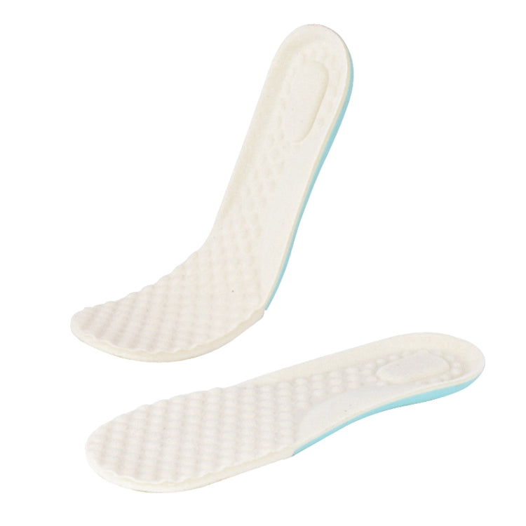 XD-910 5 Piars Jersey Surface And Vigorously Cotton Children Soft Sports Insoles, Size: 26-30