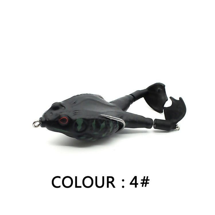2 PCS Rotating Legs Thunder Frog Outdoor Fishing Bionic Bait