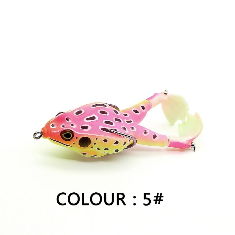 2 PCS Rotating Legs Thunder Frog Outdoor Fishing Bionic Bait
