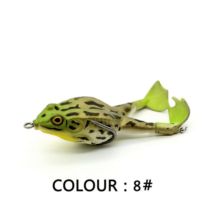 2 PCS Rotating Legs Thunder Frog Outdoor Fishing Bionic Bait