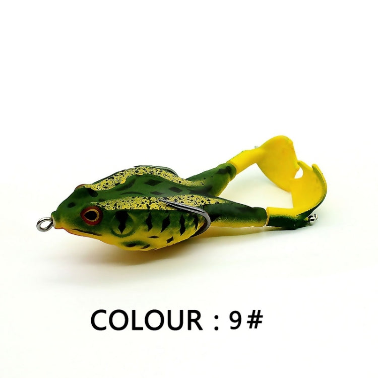 2 PCS Rotating Legs Thunder Frog Outdoor Fishing Bionic Bait