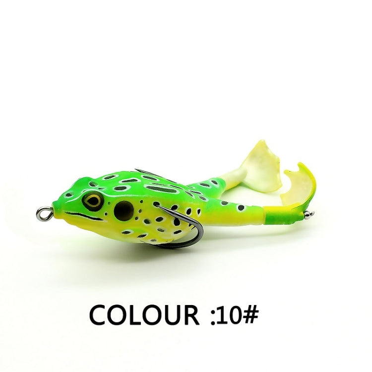 2 PCS Rotating Legs Thunder Frog Outdoor Fishing Bionic Bait
