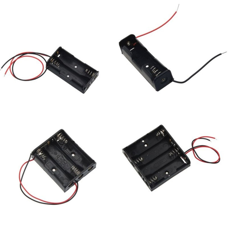 10 PCS AA Size Power Battery Storage Case Box Holder For 1 x AA Battery without Cover