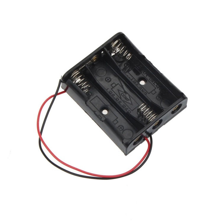 10 PCS AA Size Power Battery Storage Case Box Holder For 4 x AA Batteries without Cover
