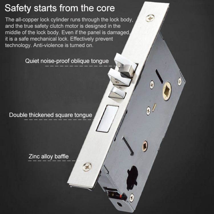 Upgrade Edition Hotel Rental Room Apartment IC Card Swipe Smart Electronic Magnetic Card Induction Door Lock(Silver)