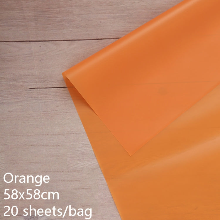 2 Bags Flower Wrapping Paper Gift Wrapping Paper Translucent Waterproof Paper