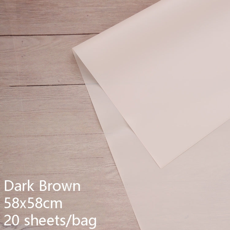 2 Bags Flower Wrapping Paper Gift Wrapping Paper Translucent Waterproof Paper