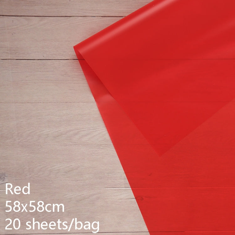 2 Bags Flower Wrapping Paper Gift Wrapping Paper Translucent Waterproof Paper