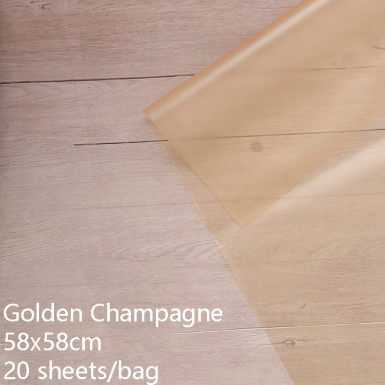 2 Bags Flower Wrapping Paper Gift Wrapping Paper Translucent Waterproof Paper
