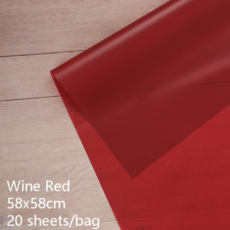2 Bags Flower Wrapping Paper Gift Wrapping Paper Translucent Waterproof Paper