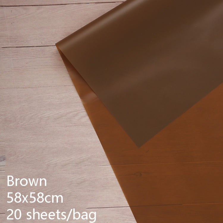 2 Bags Flower Wrapping Paper Gift Wrapping Paper Translucent Waterproof Paper