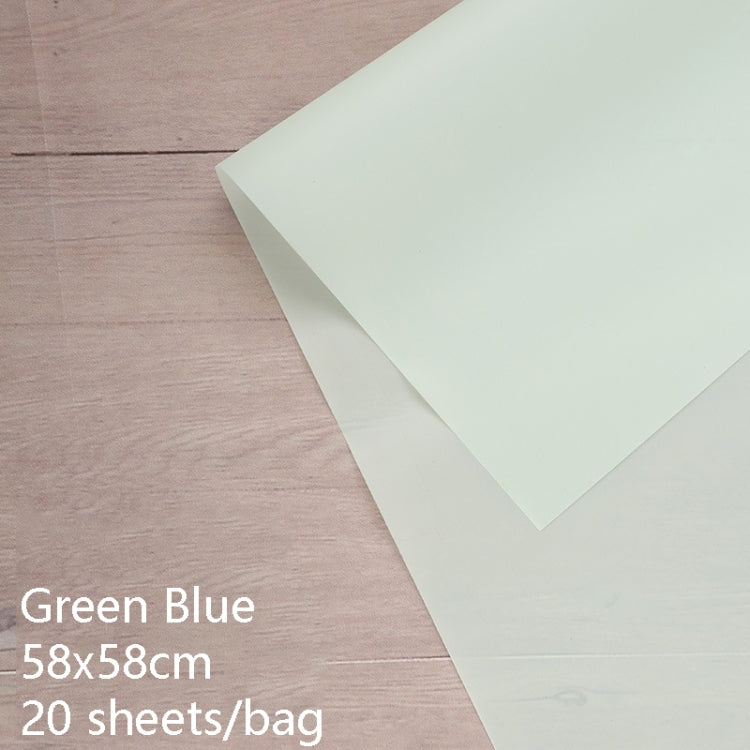 2 Bags Flower Wrapping Paper Gift Wrapping Paper Translucent Waterproof Paper