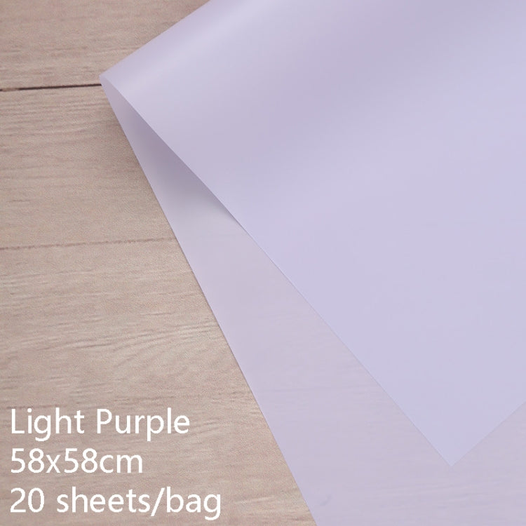 2 Bags Flower Wrapping Paper Gift Wrapping Paper Translucent Waterproof Paper