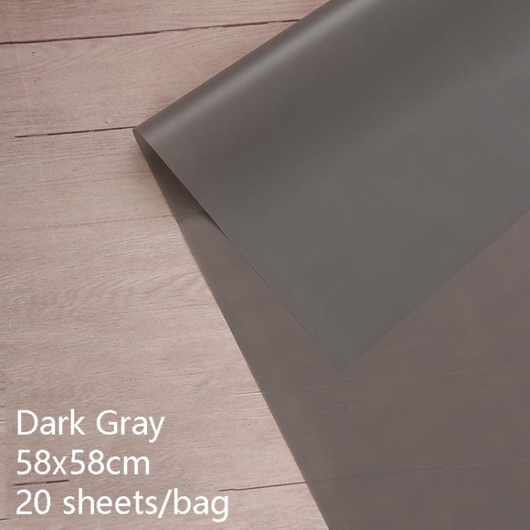 2 Bags Flower Wrapping Paper Gift Wrapping Paper Translucent Waterproof Paper