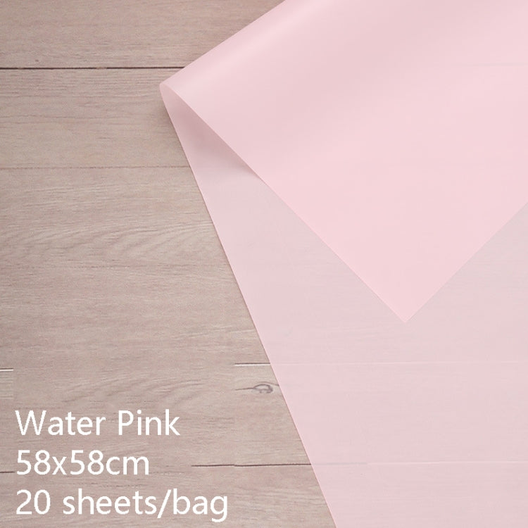 2 Bags Flower Wrapping Paper Gift Wrapping Paper Translucent Waterproof Paper