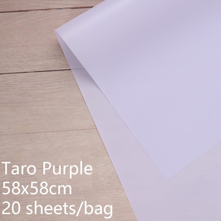 2 Bags Flower Wrapping Paper Gift Wrapping Paper Translucent Waterproof Paper