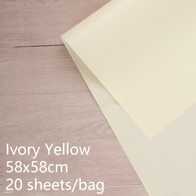 2 Bags Flower Wrapping Paper Gift Wrapping Paper Translucent Waterproof Paper